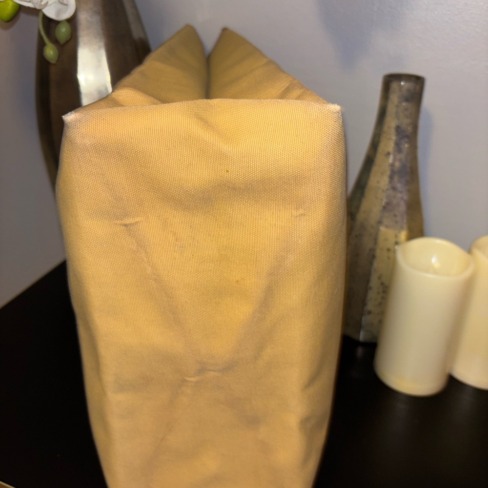 Vintage-Gucci Golden Sherry-Line Canvas Tote. - Picture 10 of 10